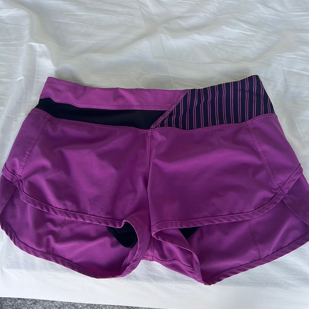 Lululemon size 4 running shorts
